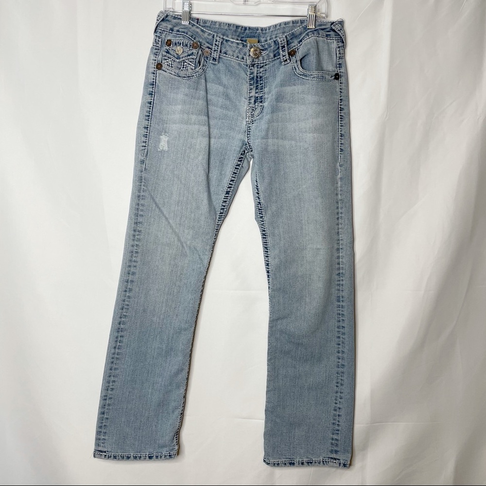 True Religion Billy Bootcut Lightwash Jeans